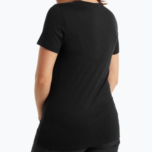 Women's trekking T-shirt icebreaker Tech Lite II black IB0A59J90011