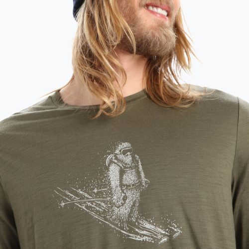 Icebreaker Tech Lite II men's hiking t-shirt green IB0A56KY0691