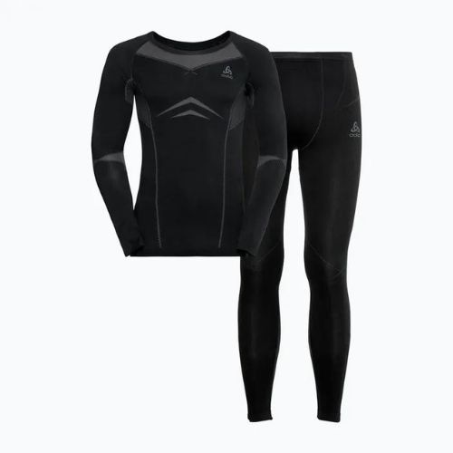 Men's thermal underwear ODLO Fundamentals Performance Warm Long black 196082/60056