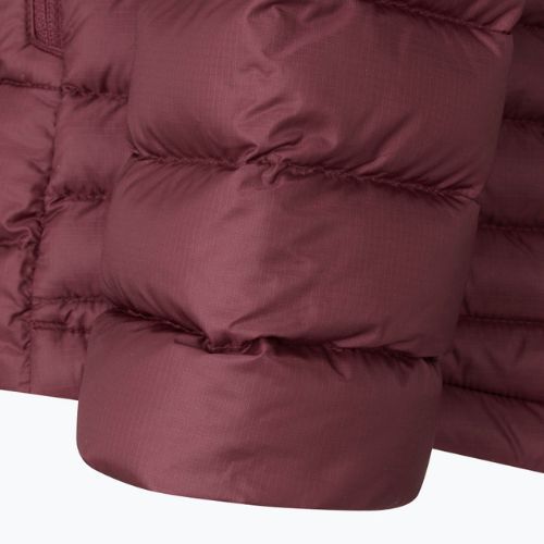 Women's down jacket Rab Microlight Alpine maroon QDB-13-DEH-08