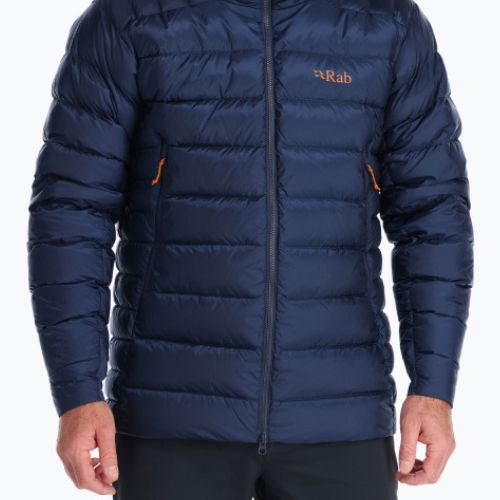 Men's down jacket Rab Electron Pro blue QDN-85-DIK