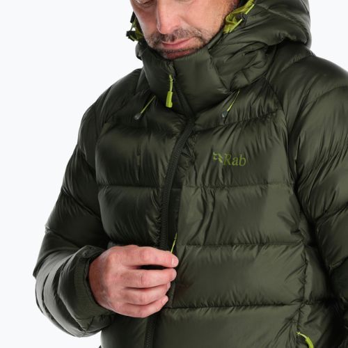 Rab Axion Pro men's down jacket green QDE-64-ARM