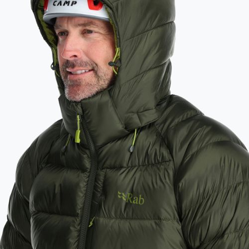 Rab Axion Pro men's down jacket green QDE-64-ARM