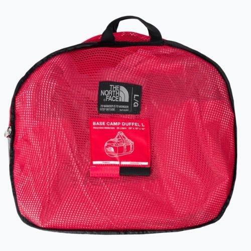 The North Face Base Camp Duffel L 95 l travel bag red NF0A52SBKZ31