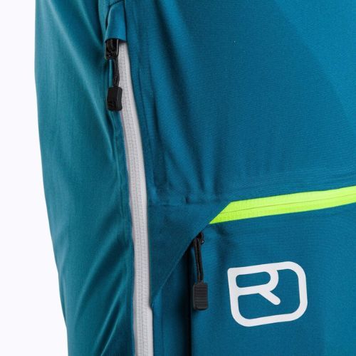 Men's skitouring trousers ORTOVOX 3L Ortler blue 7071800011