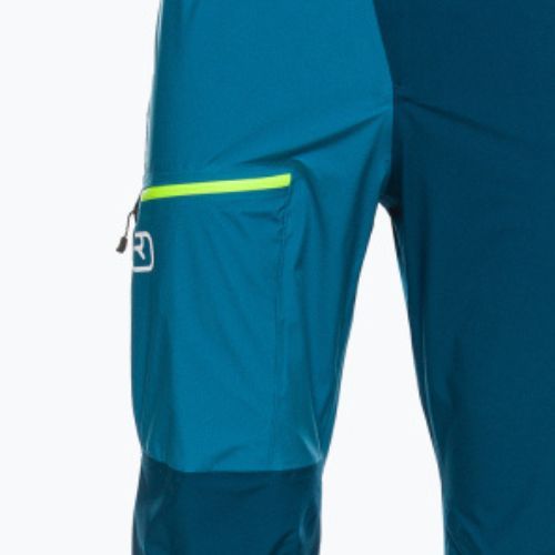 Men's skitouring trousers ORTOVOX 3L Ortler blue 7071800011