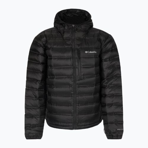 Men's Columbia Pebble Peak Down Hooded Jacket Black 2008315