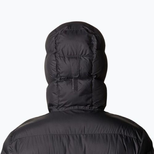 Columbia Pike Lake Hooded men's down jacket black-grey 1738032