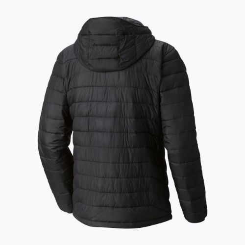 Columbia Powder Lite Hooded men's down jacket black 1693931