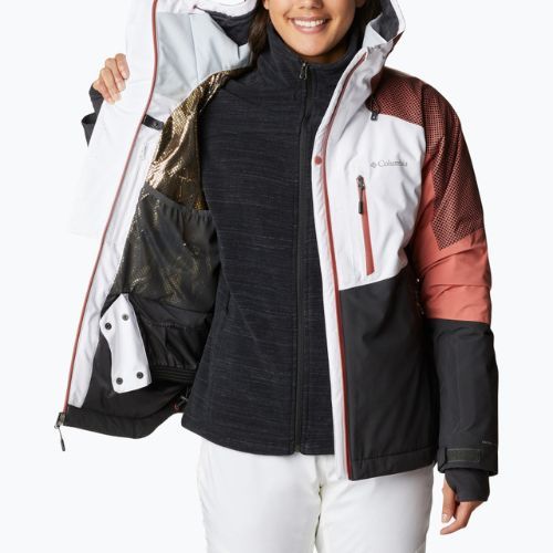 Columbia Snow Slab Blackdot women's ski jacket black and red 2007551