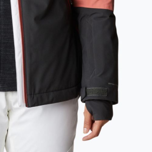 Columbia Snow Slab Blackdot women's ski jacket black and red 2007551