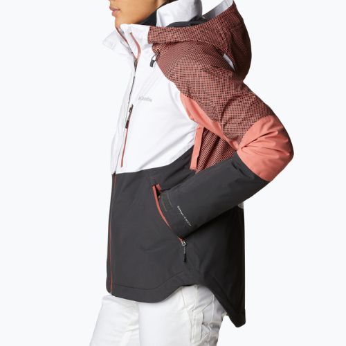 Columbia Snow Slab Blackdot women's ski jacket black and red 2007551
