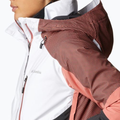 Columbia Snow Slab Blackdot women's ski jacket black and red 2007551