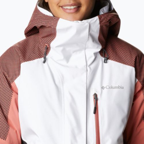 Columbia Snow Slab Blackdot women's ski jacket black and red 2007551