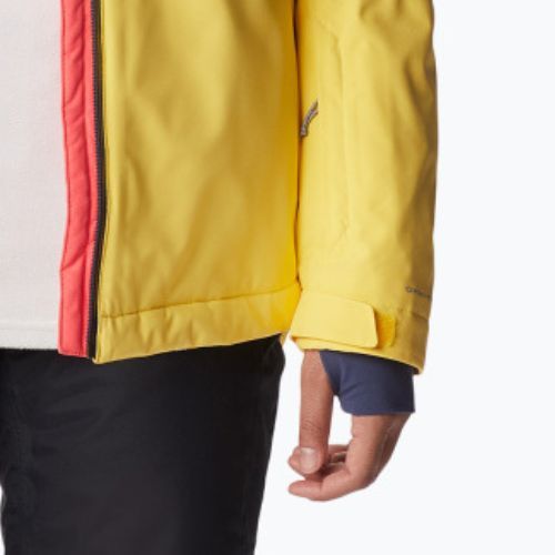 Columbia Snow Slab Blackdot women's ski jacket yellow-red 2007551