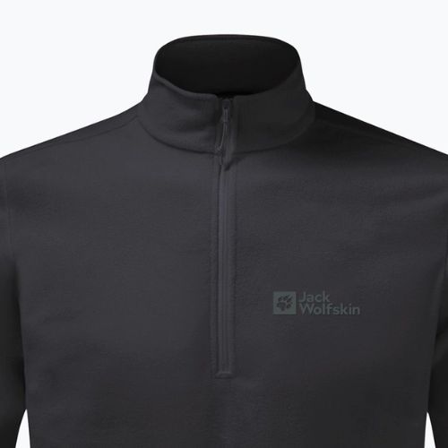 Jack Wolfskin men's fleece sweatshirt Taunus HZ black 1709522_6000_002