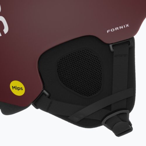 Ski helmet POC Fornix MIPS garnet red matt