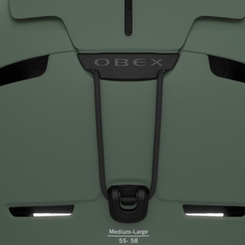 Ski helmet POC Obex MIPS epidote green matt