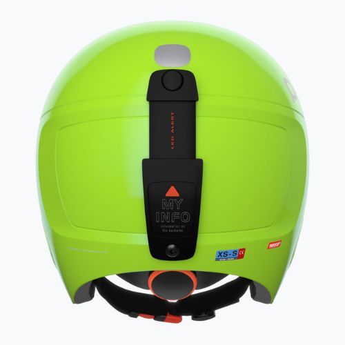 Children's ski helmets POC POCito Skull fluorescent yellow/green