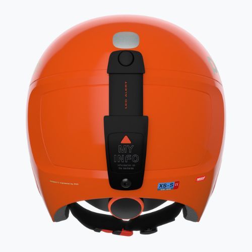 Children's ski helmets POC POCito Skull fluorescent orange