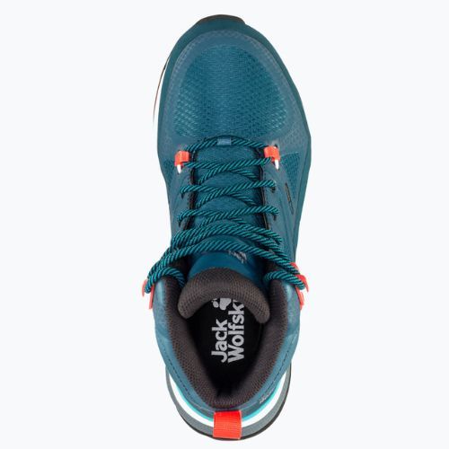 Jack Wolfskin Force Striker Texapore Mid women's trekking boots blue 4038873