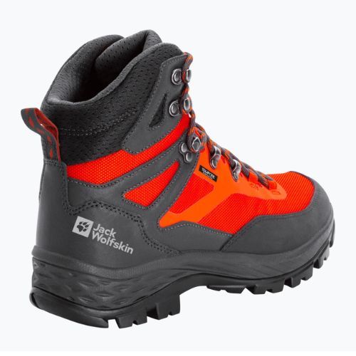 Jack Wolfskin men's trekking boots Rebellion Guide Texapore Mid orange 4053791