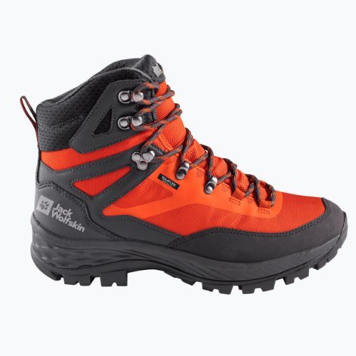 Jack Wolfskin men's trekking boots Rebellion Guide Texapore Mid orange 4053791