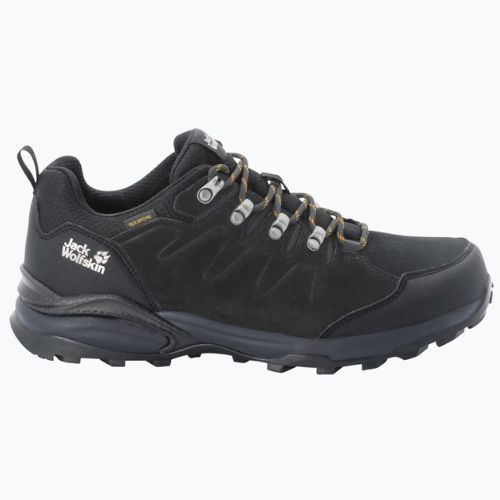 Jack Wolfskin men's Refugio Texapore Low trekking boots black 4049851