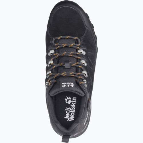 Jack Wolfskin men's Refugio Texapore Low trekking boots black 4049851