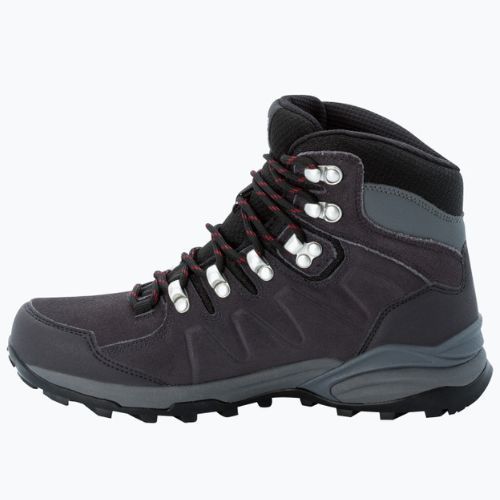 Jack Wolfskin women's trekking boots Refugio Texapore Mid grey 4050871