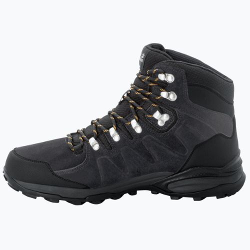 Jack Wolfskin men's trekking boots Refugio Texapore Mid black 4049841