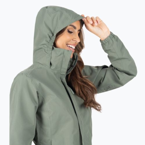 Jack Wolfskin women's Stormy Point 2L rain jacket green 1111202_4311