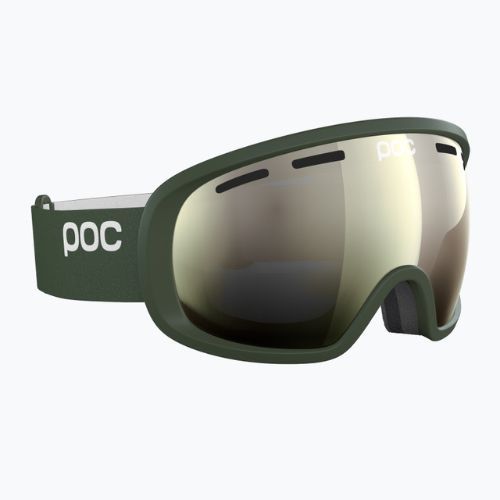 Ski goggles POC Fovea Clarity epidote green/clarity define/spektris ivory