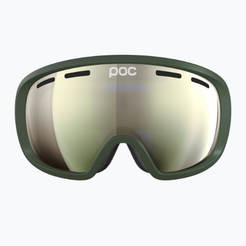 Ski goggles POC Fovea Clarity epidote green/clarity define/spektris ivory