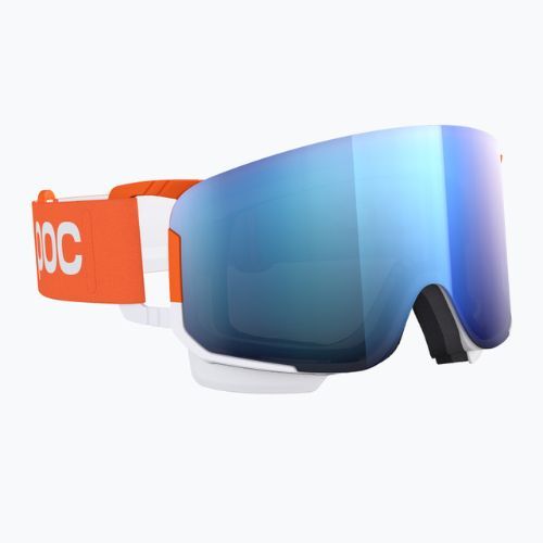 Ski goggles POC Nexal Clarity Comp fluorescent orange/hydrogen white/spektris blue
