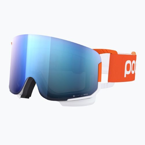 Ski goggles POC Nexal Clarity Comp fluorescent orange/hydrogen white/spektris blue