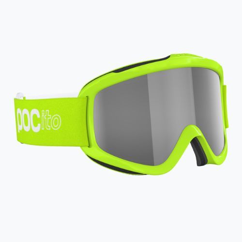Children's ski goggles POC POCito Iris fluorescent yellow/green/clarity pocito
