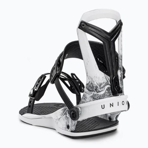 Union Falcor men's snowboard bindings black and white 2220125