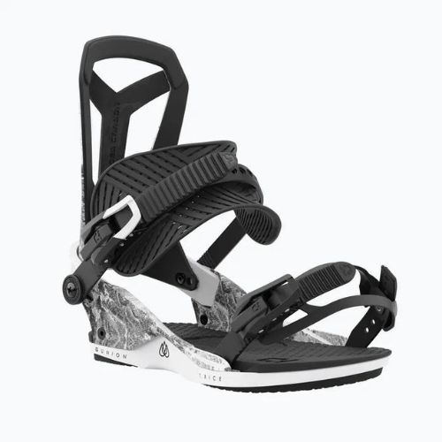 Union Falcor men's snowboard bindings black and white 2220125