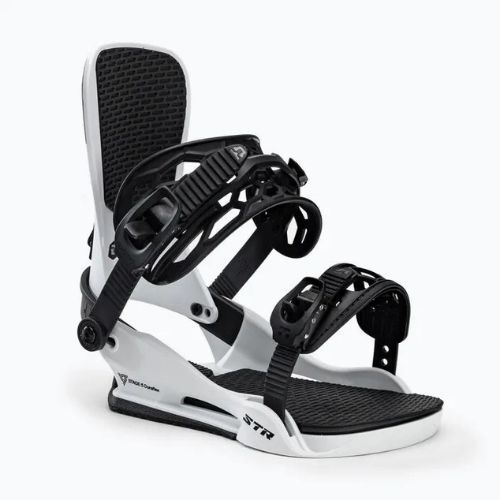 Union STR men's snowboard bindings white 2210625