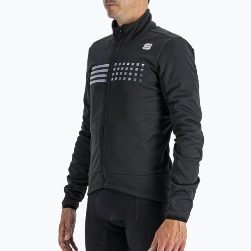 Men's Sportful Tempo cycling jacket black 1120512.002