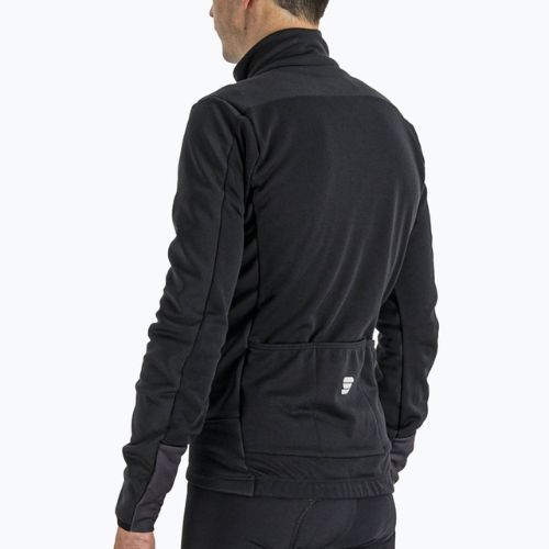 Men's Sportful Tempo cycling jacket black 1120512.002