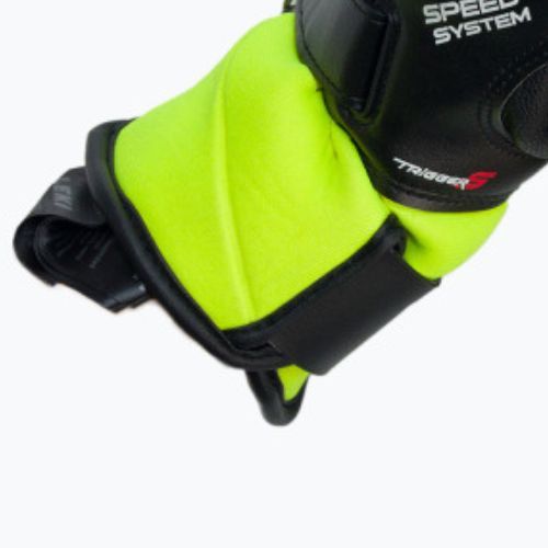 LEKI Worldcup Race Flex S Speed System men's ski glove black-green 649802301080