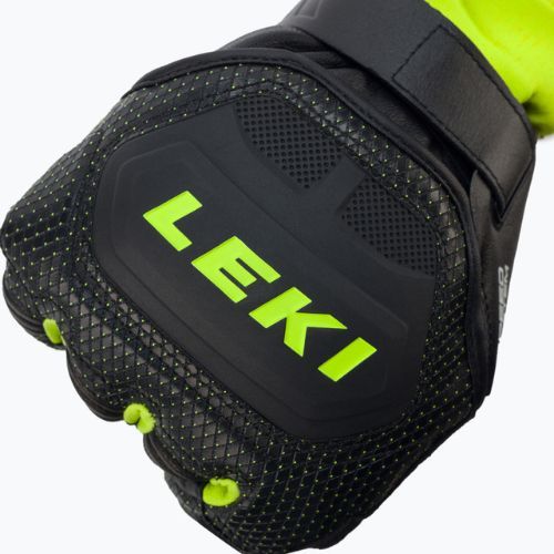 LEKI Worldcup Race Flex S Speed System men's ski glove black-green 649802301080