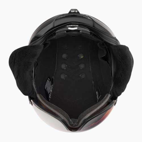 CASCO ski helmet SP-2 Carbonic Visor black 07.3732
