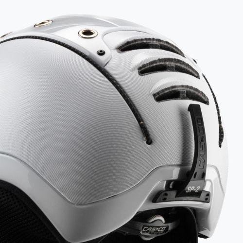 CASCO ski helmet SP-2 Carbonic Visor white 07.3737