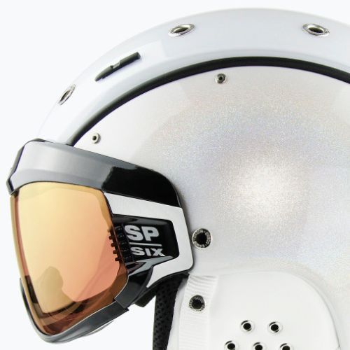 CASCO Ski Helmet SP-6 Visorb White 07.2578