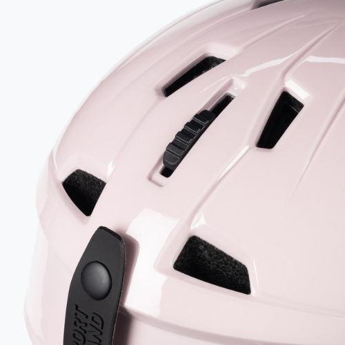 Children's ski helmet 4F pink 4FJAW22AHELF017