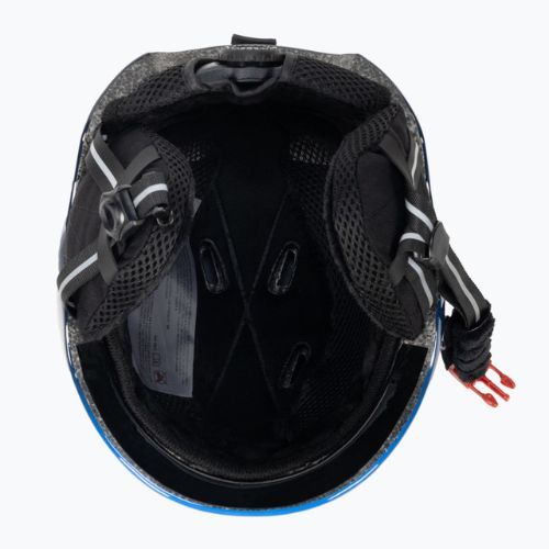 Children's ski helmet 4F blue 4FJAW22AHELM016