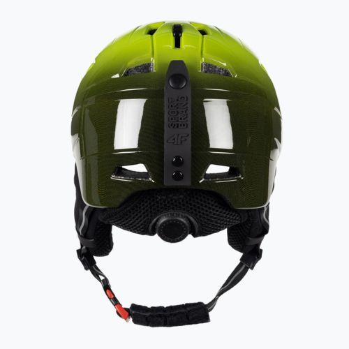 Children's ski helmet 4F green 4FJAW22AHELM016